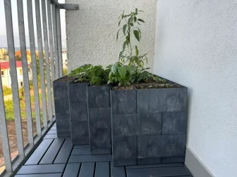 Mein kleines Stück Garten auf dem Balkon