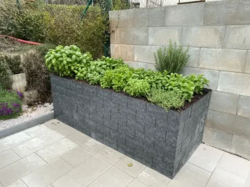 Wandverkleidung mit Idee