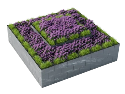 Kombination von Quadraten