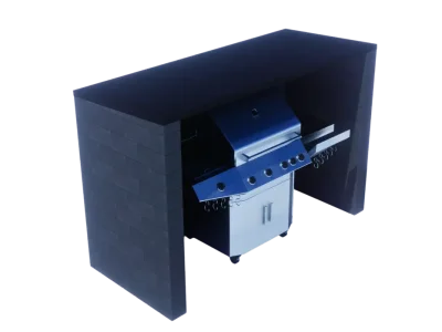 Grillüberdachung