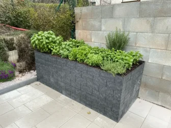 Wandverkleidung mit Idee