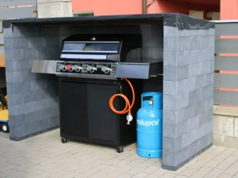 Wie der Grillunterstand entstanden ist