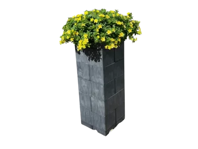 Erhöhter Blumenkasten